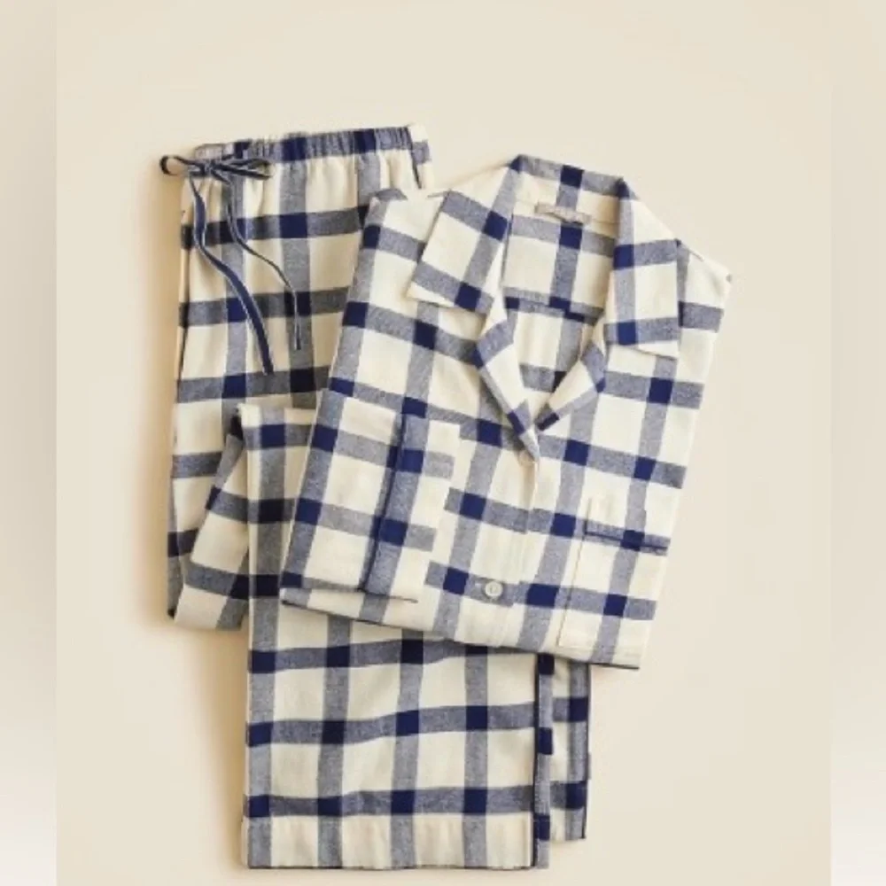 J. Crew Plaid Flannel PJ Pants XS